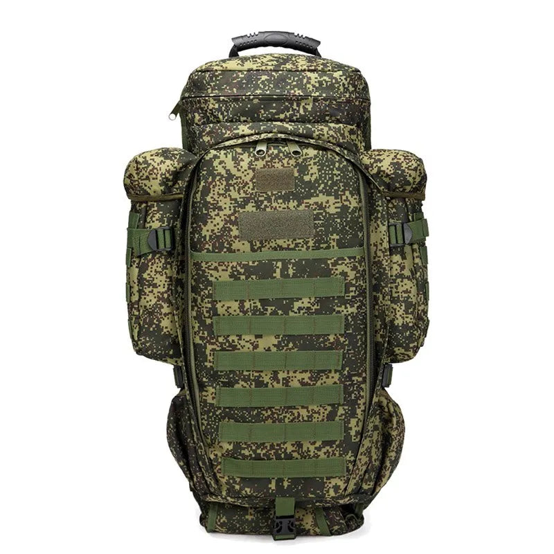 Sac à dos tactique combiné 65 L en Oxford 600D
