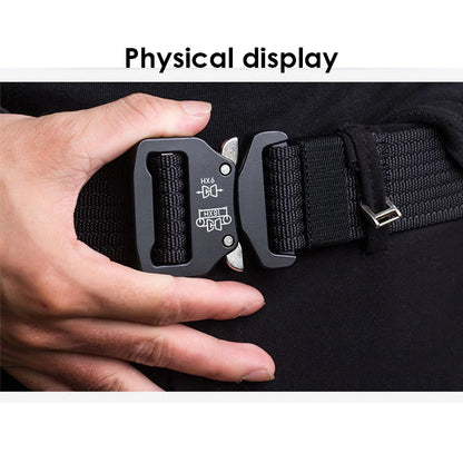 Ceinture tactique police nylon 1200D boucle métal - BLACKBEARD OUTDOOR INDUSTRIES