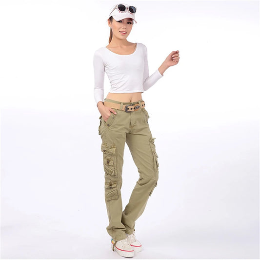 Pantalon Cargo Femme Harem Jogger – Coupe Ample, Multi-Poches & Streetwear - BLACKBEARD OUTDOOR INDUSTRIES