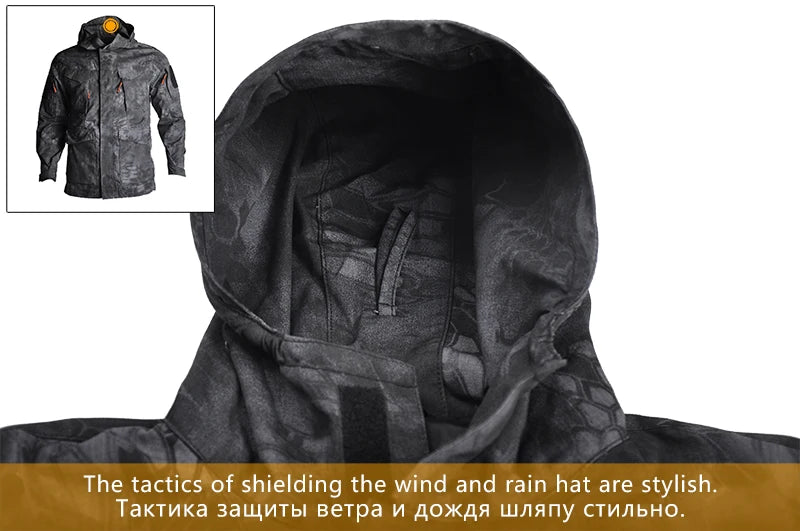 Veste Tactique M65 Camouflage US - Veste de Chasse et Randonnée Haut de Gamme avec Capuche - BLACKBEARD OUTDOOR INDUSTRIES
