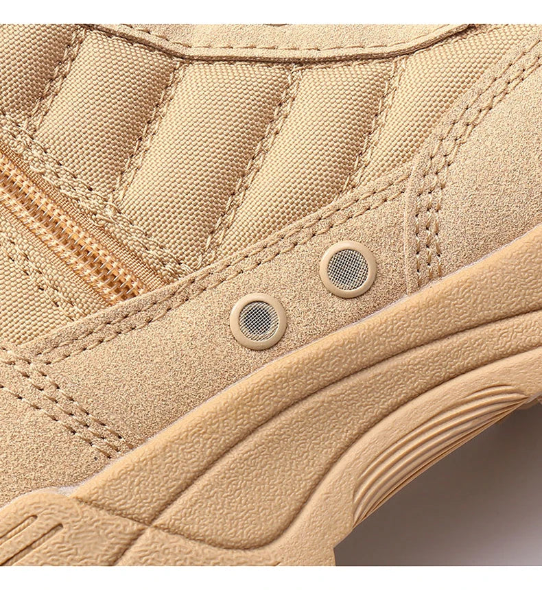 Bottes Tactiques Militaires Homme – Style Armée / Combat – Bottines de Sécurité Désert Résistantes - BLACKBEARD OUTDOOR INDUSTRIES