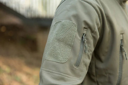 Outdoor TAD Men Military Tactical Hiking Jacket Lurker Shark Skin Softshell Outdoor Hunting Coat Hooded Multicam Camo Outerwear BLACKBEARD OUTDOOR INDUSTRIES