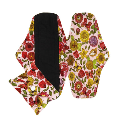 VEJYO – Lot de 5 Serviettes Hygiéniques Lavables en Charbon de Bambou Réutilisables Ma boutique