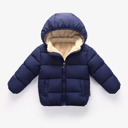 Manteau d’Hiver Épais pour Enfants – Chaud, Doublé & à Capuche avec Fourrure | Fille & Garçon | 3 à 6 ans - BLACKBEARD OUTDOOR INDUSTRIES