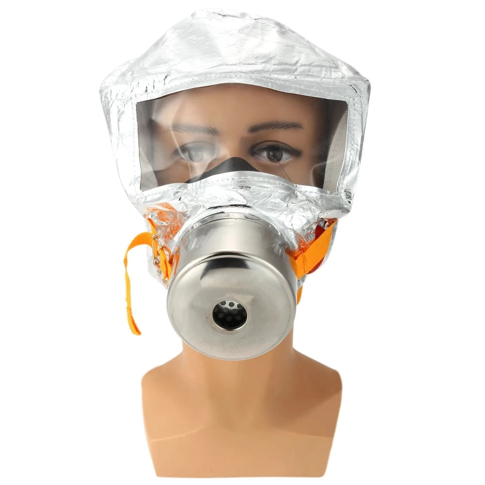 Masque d'Évacuation Incendie 30 Minutes – Respirateur Anti-Fumée & Gaz Toxiques - BLACKBEARD OUTDOOR INDUSTRIES