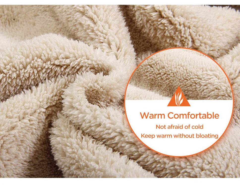 MEHEOL Leggings Femme d’Hiver Épais et Chauds | Pantalon Long Doublé Polaire | Taille Plus - BLACKBEARD OUTDOOR INDUSTRIES