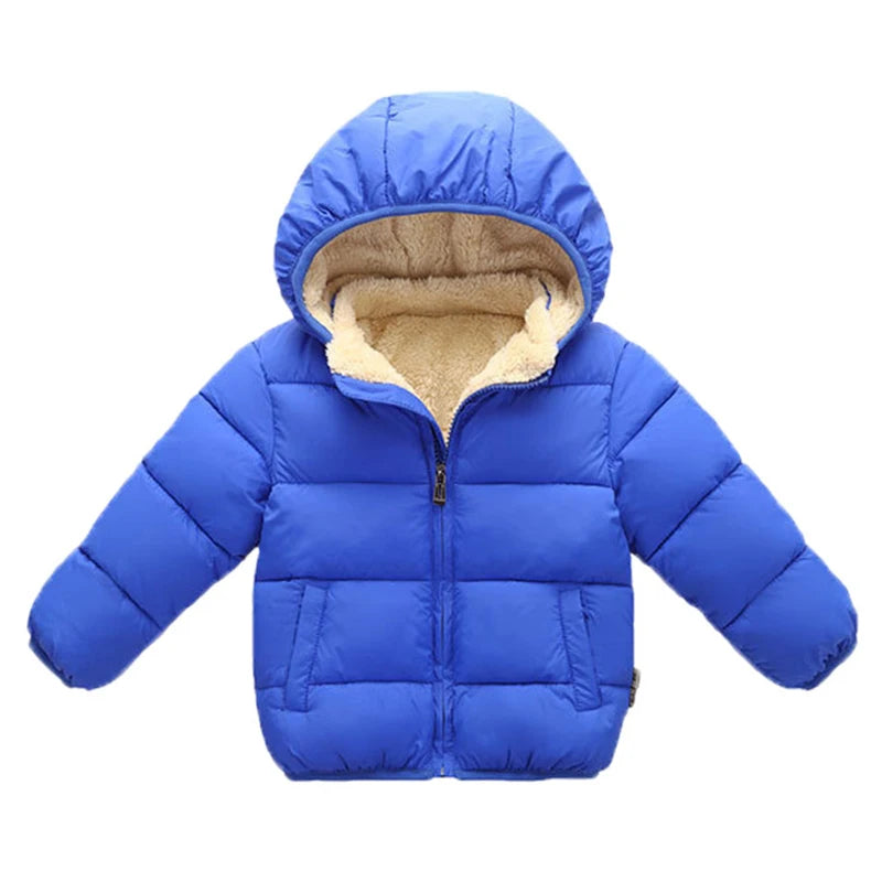 Manteau d’Hiver Épais pour Enfants – Chaud, Doublé & à Capuche avec Fourrure | Fille & Garçon | 3 à 6 ans - BLACKBEARD OUTDOOR INDUSTRIES
