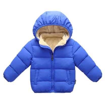 Manteau d’Hiver Épais pour Enfants – Chaud, Doublé & à Capuche avec Fourrure | Fille & Garçon | 3 à 6 ans - BLACKBEARD OUTDOOR INDUSTRIES