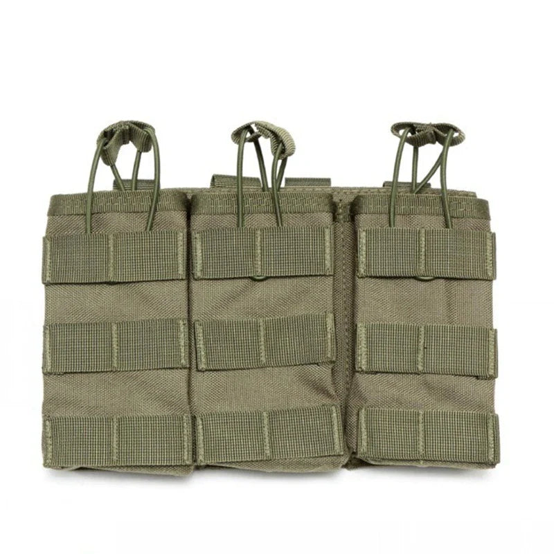 Tactical MOLLE Double/Triple Magazine Pouch pour AK, AR, M4, AR15 – Pour Pistolet et Fusil - BLACKBEARD OUTDOOR INDUSTRIES