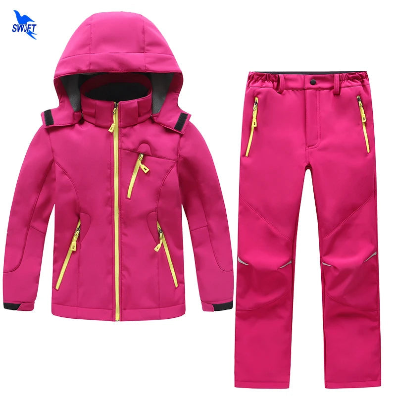 ensemble 2 pièces softshell enfant Ma boutique