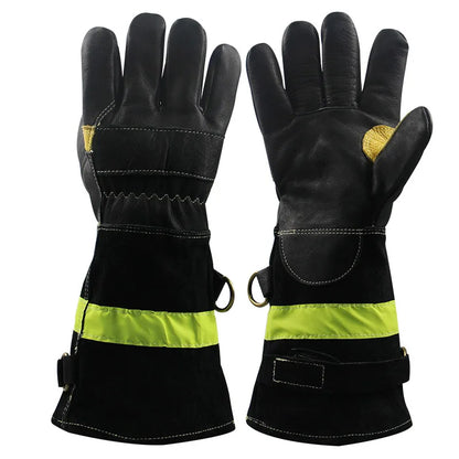 Gants Pompier Longue Protection — Anti-Feu, Anti-Chaleur & Anti-Brûlure - BLACKBEARD OUTDOOR INDUSTRIES