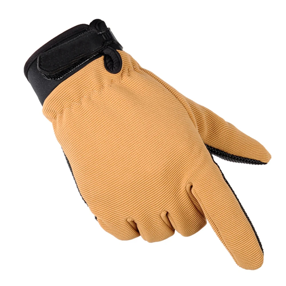 Gants Tactiques Légers & Respirants – Doigts Complets ou Demi-Doigts | Chasse, Airsoft, Cyclisme