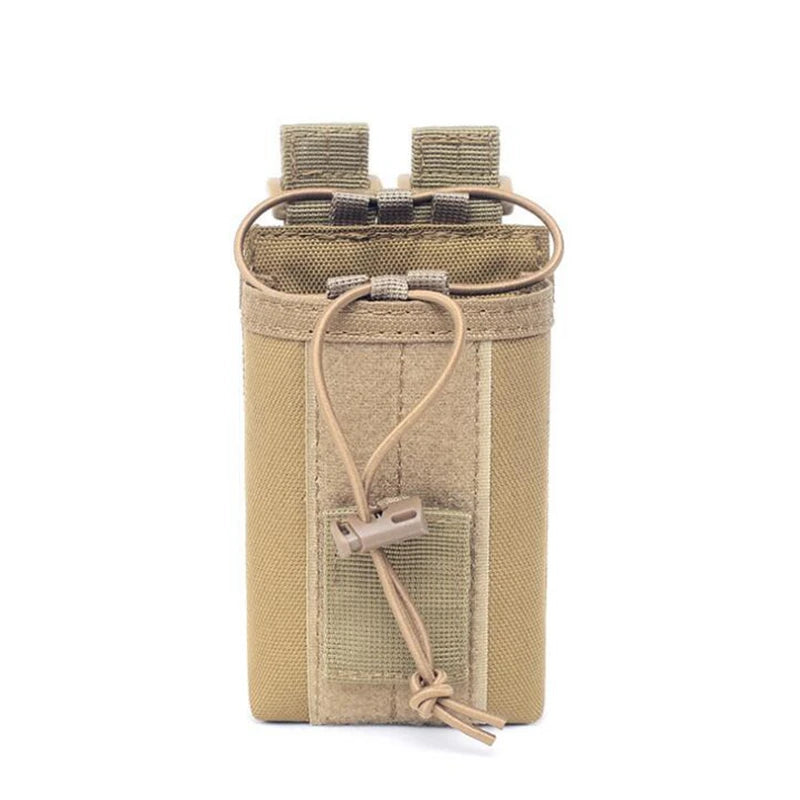 Pochette radio tactique MOLLE en nylon 1000D