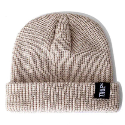 Bonnet Court Unisexe Style Marin – Tricot Côtelé Hiver Homme Femme
