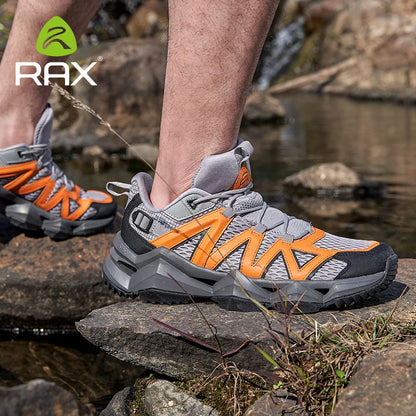 Chaussures de Randonnée Homme RAX – Mesh Respirant, Semelle Caoutchouc, Montantes, Pointures 39-46