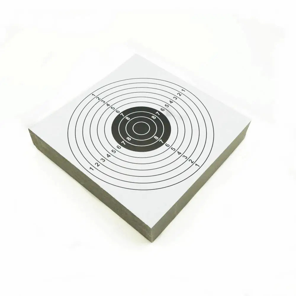 CIBLE MURALE ACIER  AVEC PIÈGE À BALLES – DESIGN EN CONE, 5 TYPES DE PAPIERS INCLUS Ma boutique