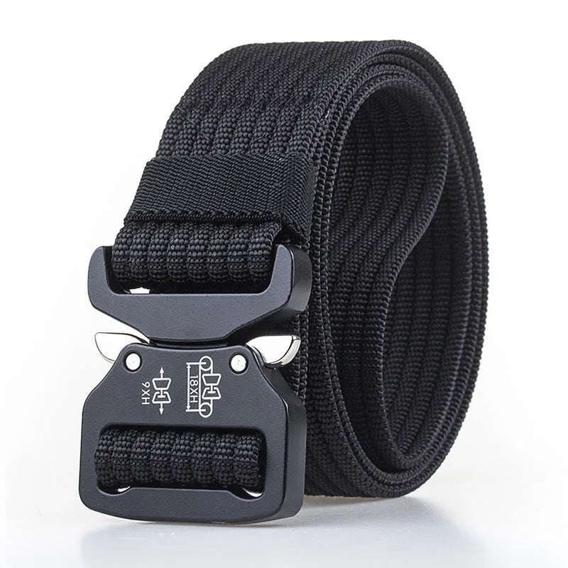 Ceinture tactique police nylon 1200D boucle métal - BLACKBEARD OUTDOOR INDUSTRIES