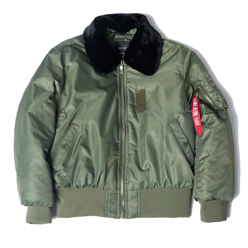 Bomber homme hiver style aviateur B-15