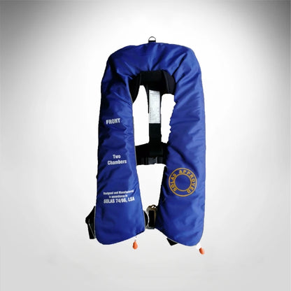 Gilet de Sauvetage Gonflable Automatique Adulte – Double Airbag 150N / 275N Certifié