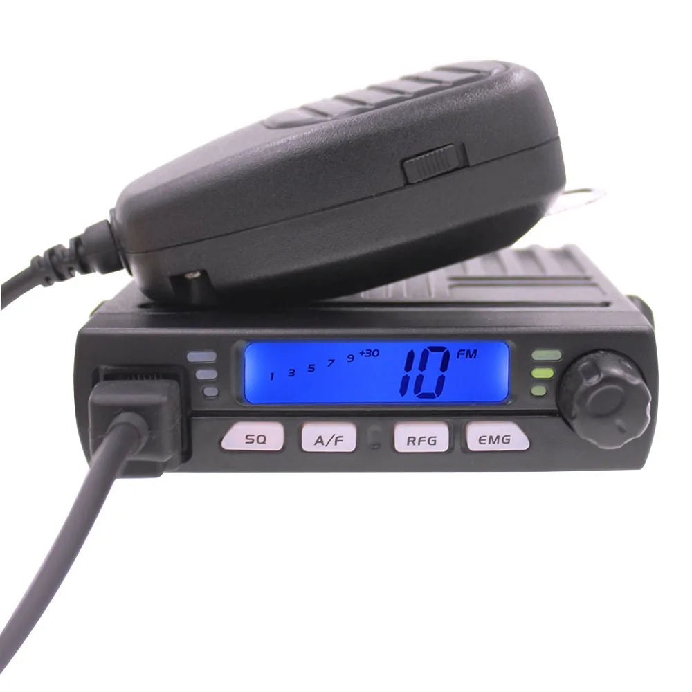 Radio CB Mini ANYSECU CB-40M – 40 Canaux AM/FM 8W | 25.615–30.105 MHz | Voiture & 4x4