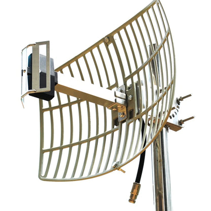 Antenne Parabolique Alfa Étanche 2.4GHz 15dBi – Réflecteur Haute Performance pour Réseau Wi-Fi 802.11b/g/n - BLACKBEARD OUTDOOR INDUSTRIES