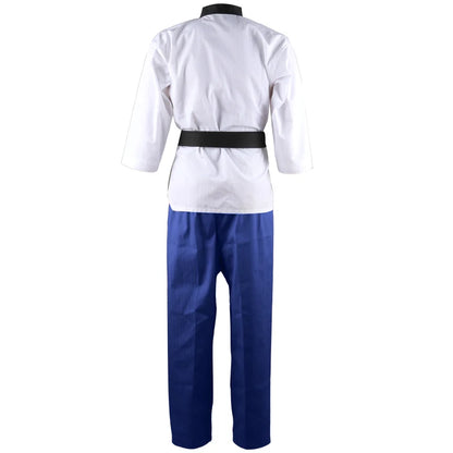 Dobok Taekwondo WTF – Uniforme Complet Veste + Pantalon – Poomsae / Dan – Enfant & Adulte - BLACKBEARD OUTDOOR INDUSTRIES