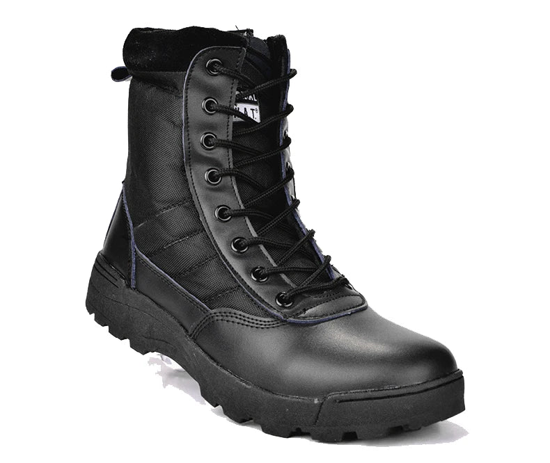 Bottes Tactiques Militaires Homme – Style Armée / Combat – Bottines de Sécurité Désert Résistantes - BLACKBEARD OUTDOOR INDUSTRIES
