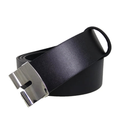 Ceinture en Cuir PU avec Boucle Métallique XXL pour Hommes - Accessoires Western Cowboy Ma boutique