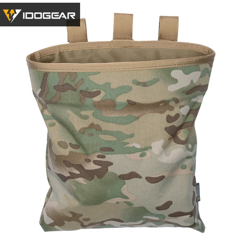 Poche Dump MOLLE Tactique IDOGEAR – Sac de Récupération Chargeurs / Mag Drop Pouch – Modèle 3550 - BLACKBEARD OUTDOOR INDUSTRIES