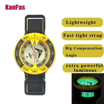 Boussole de poignet D-50 luminescente – 50 mm