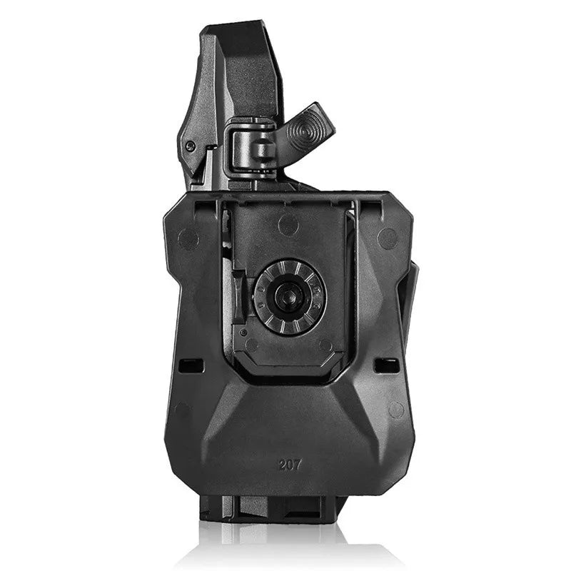 Holster Tactique SP2022 – Cuisse Drop Leg, Ceinture, Paddle ou Poitrine | Main Droite | PVC & Acier - BLACKBEARD OUTDOOR INDUSTRIES