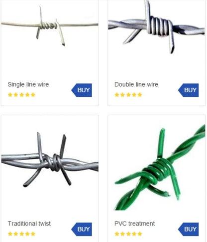 Fil Barbelé Acier Galvanisé à Chaud – Rouleau de 100 mètres - BLACKBEARD OUTDOOR INDUSTRIES