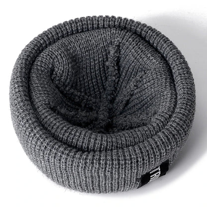 Bonnet Court Unisexe Style Marin – Tricot Côtelé Hiver Homme Femme