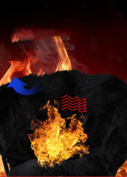 Bottes d'Hiver Femme Moipheng - Super Chaleur, Taille Plus, Chaussures à Plateforme, Bottes Moto à mi-mollet avec Doublure en Fourrure - Zapatos Para Mujer - BLACKBEARD OUTDOOR INDUSTRIES