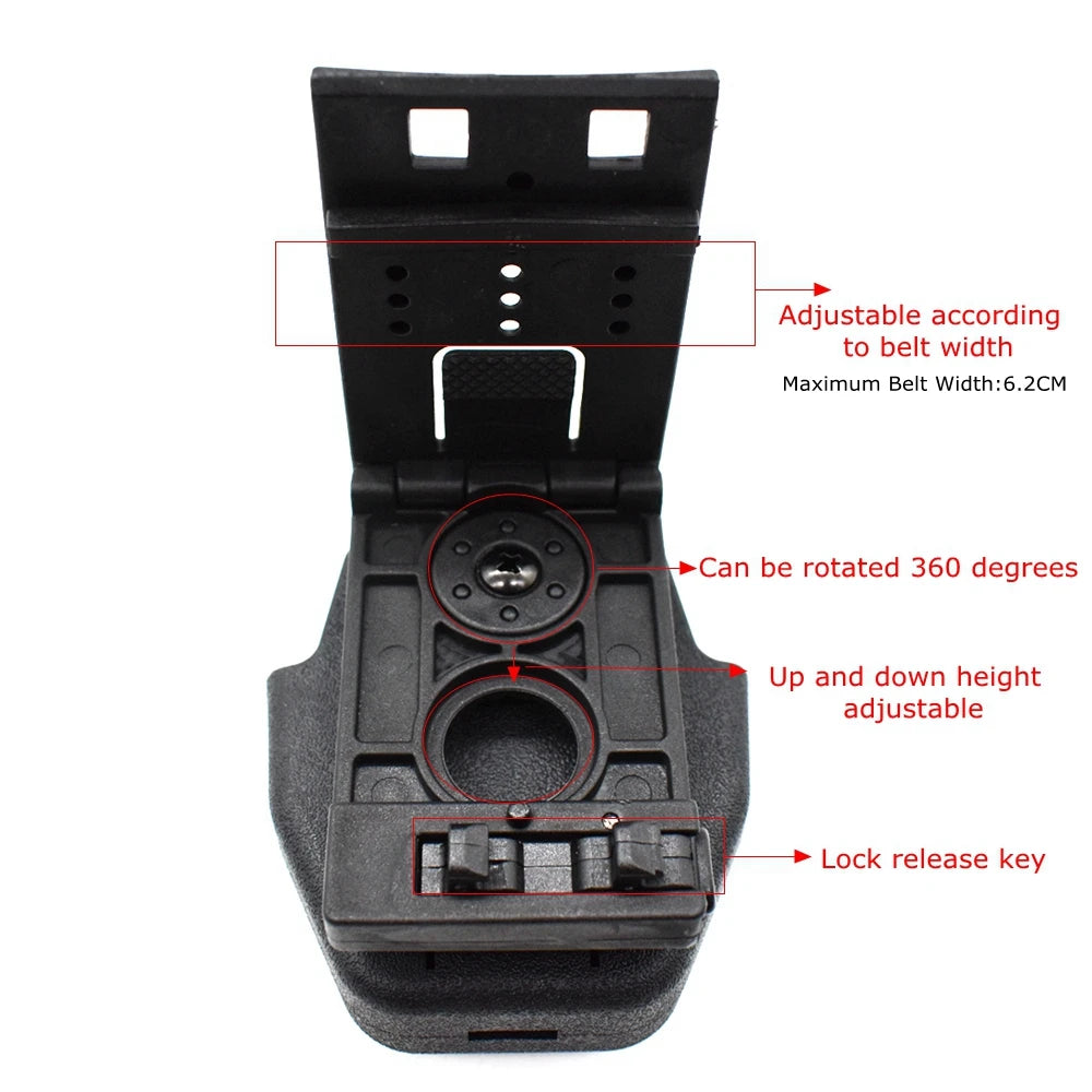 Étui MOLLE pour Menottes avec Libération Rapide – Pochette de Ceinture de Taille pour Airsoft, Accessoires de Sécurité et Chasse - BLACKBEARD OUTDOOR INDUSTRIES