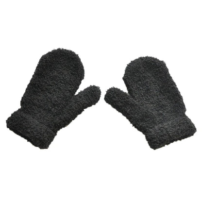 Paire de gants pour enfant en velours hiver Ma boutique