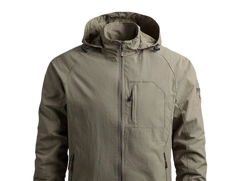 Veste Tactique Militaire Homme - Anti-Coupure et Anti-Perforation - Veste Extérieure Souple de Sécurité BLACKBEARD OUTDOOR INDUSTRIES