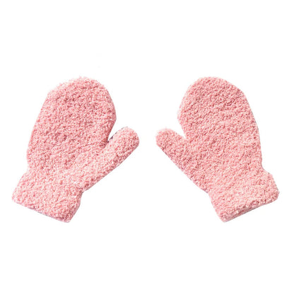 Paire de gants pour enfant en velours hiver Ma boutique