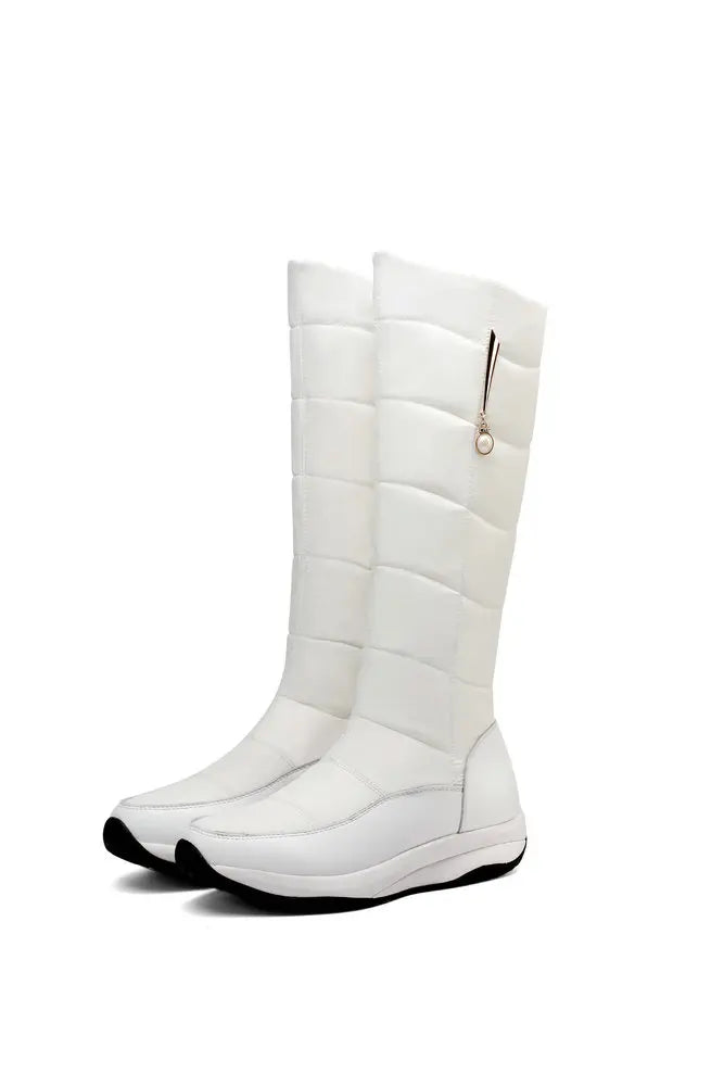 Bottes de neige montantes femme doublées