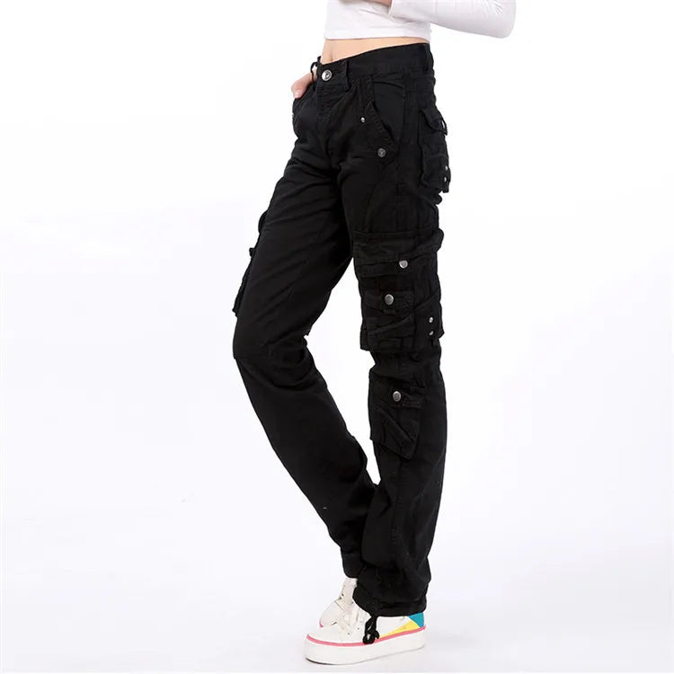 Pantalon Cargo Femme Harem Jogger – Coupe Ample, Multi-Poches & Streetwear - BLACKBEARD OUTDOOR INDUSTRIES