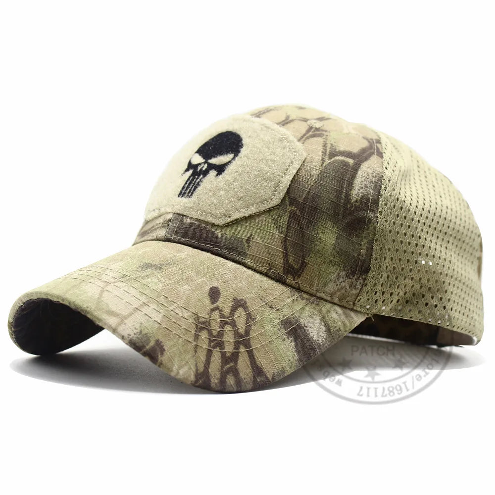 Casquette Tactique LIBERWOOD Skull Operator – Style SWAT, Forces Spéciales, Airsoft & Outdoor - BLACKBEARD OUTDOOR INDUSTRIES