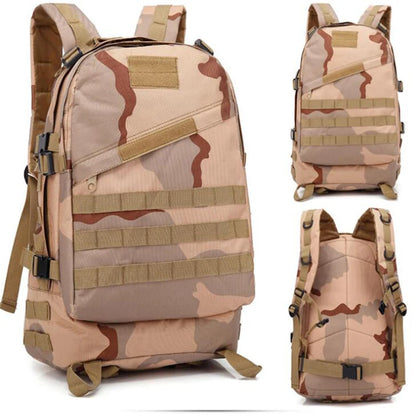 Sac à Dos Tactique 3D MOLLE 40L – Oxford 600D, Camouflage, Randonnée & Survie