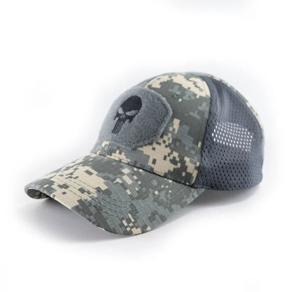 Casquette Tactique LIBERWOOD Skull Operator – Style SWAT, Forces Spéciales, Airsoft & Outdoor - BLACKBEARD OUTDOOR INDUSTRIES