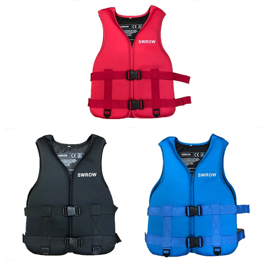 Veste de Sauvetage en Néoprène pour Adultes et Enfants - Gilet de Flottaison pour Sports Nautiques - BLACKBEARD OUTDOOR INDUSTRIES