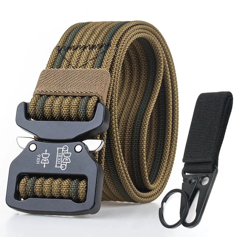 Ceinture tactique police nylon 1200D boucle métal - BLACKBEARD OUTDOOR INDUSTRIES