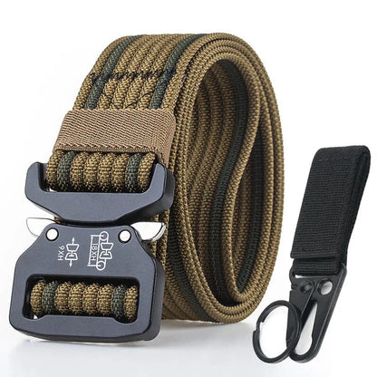 Ceinture tactique police nylon 1200D boucle métal - BLACKBEARD OUTDOOR INDUSTRIES