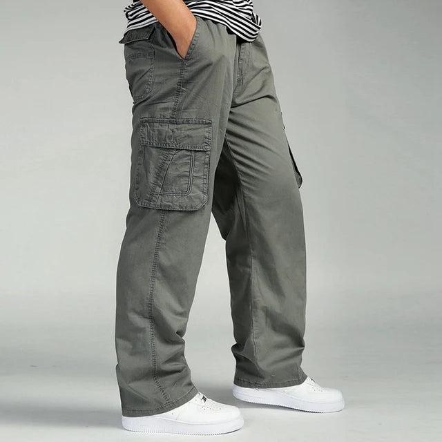 Pantalon Cargo Jogger Homme Grande Taille – Coton Léger XL à 6XL Été - BLACKBEARD OUTDOOR INDUSTRIES