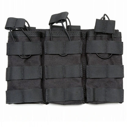 Tactical MOLLE Double/Triple Magazine Pouch pour AK, AR, M4, AR15 – Pour Pistolet et Fusil - BLACKBEARD OUTDOOR INDUSTRIES