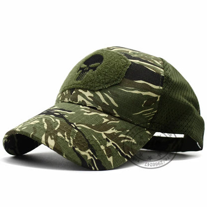 Casquette Tactique LIBERWOOD Skull Operator – Style SWAT, Forces Spéciales, Airsoft & Outdoor - BLACKBEARD OUTDOOR INDUSTRIES