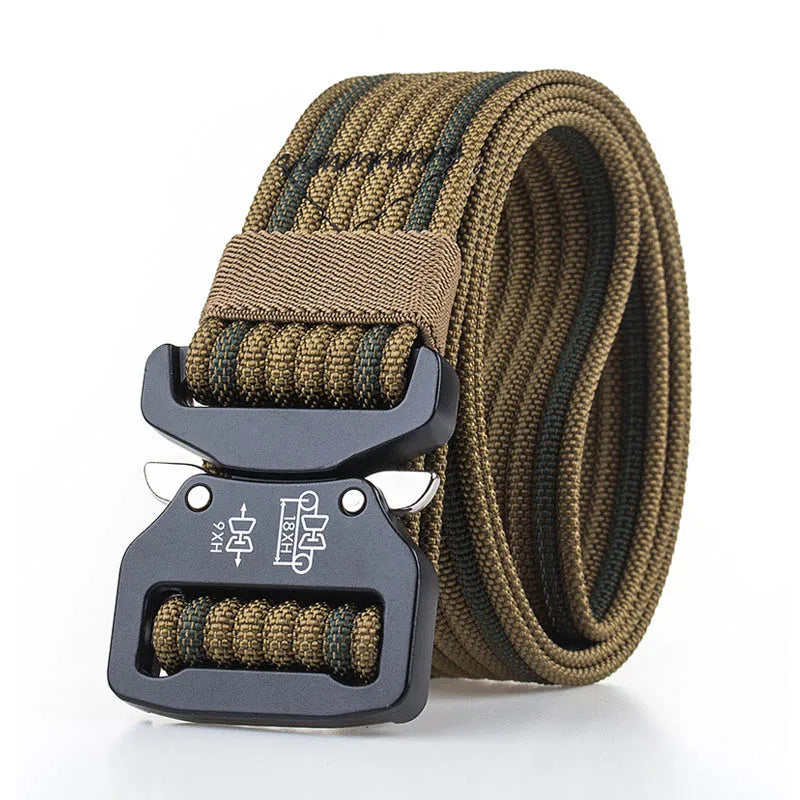 Ceinture tactique police nylon 1200D boucle métal - BLACKBEARD OUTDOOR INDUSTRIES
